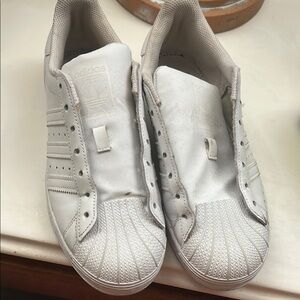 Adidas White Shell Toe Sneakers